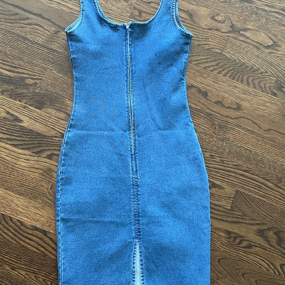 Denim dress